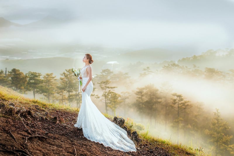 Celestial Wedding Attire